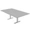 Skutchi Designs 47.25 in W, 84 in L, 29 in H, Engineered Wood Top, Grey HAR-REC-48x84-T-XD01 - alternate 1